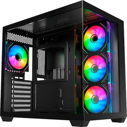 Gabinete Gamer Aquário CG-01L7 Ghost Shark 2 ATX sem Fans