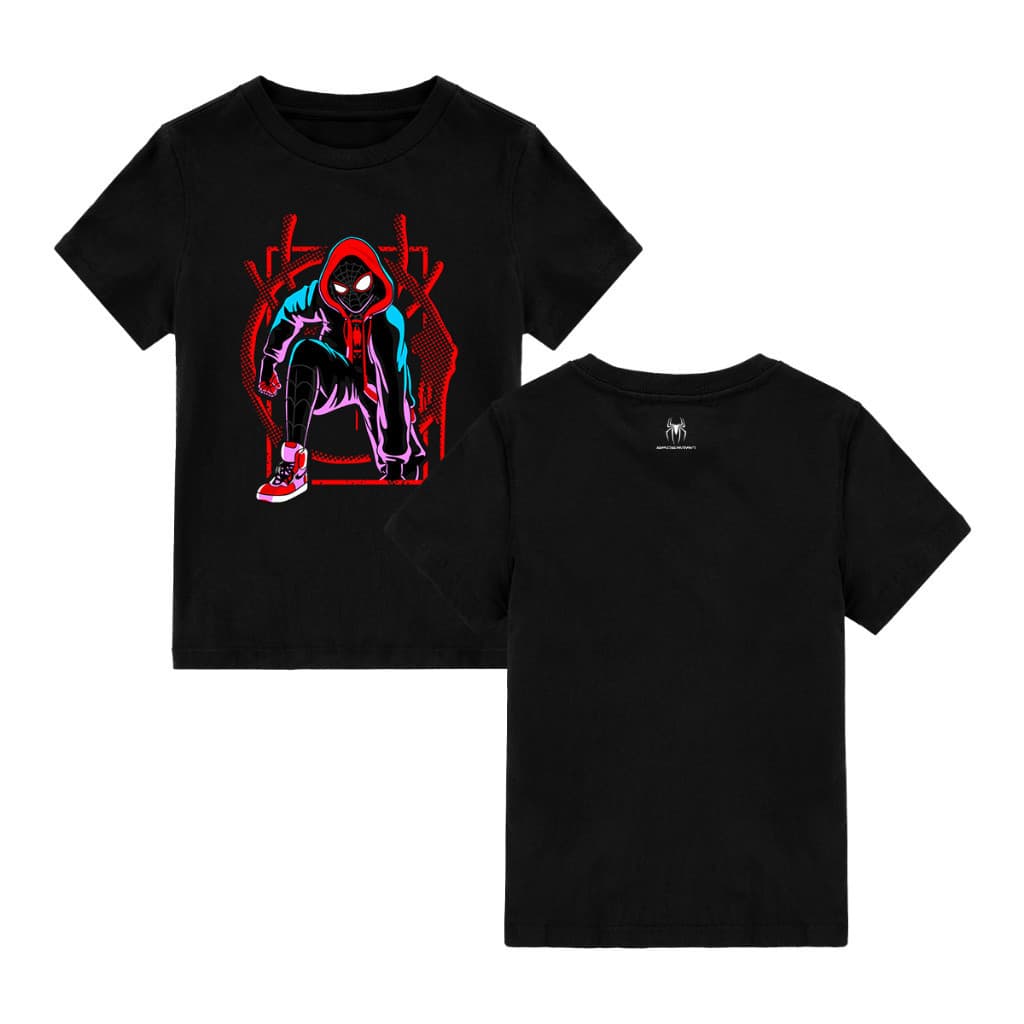 Camiseta Infantil Estampada 100% Algodão 273 Miles Morales