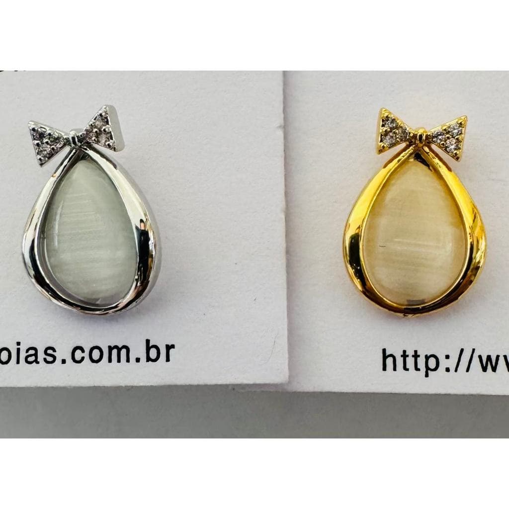 Brinco  31# Feminino Casual Dourado Prata Blogueira Brilhante Zircônia Elegante