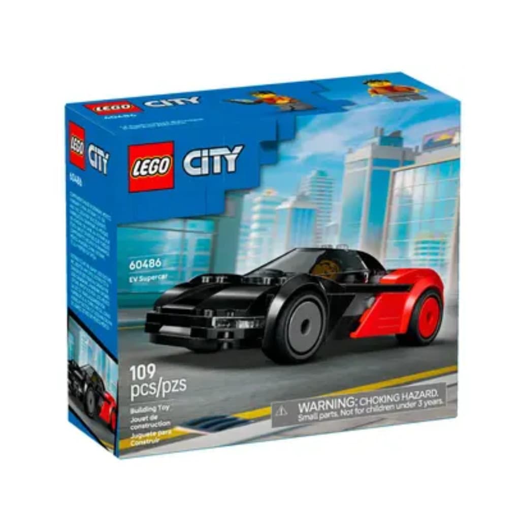 Lego City 60486 - Supercarro Elétrico
