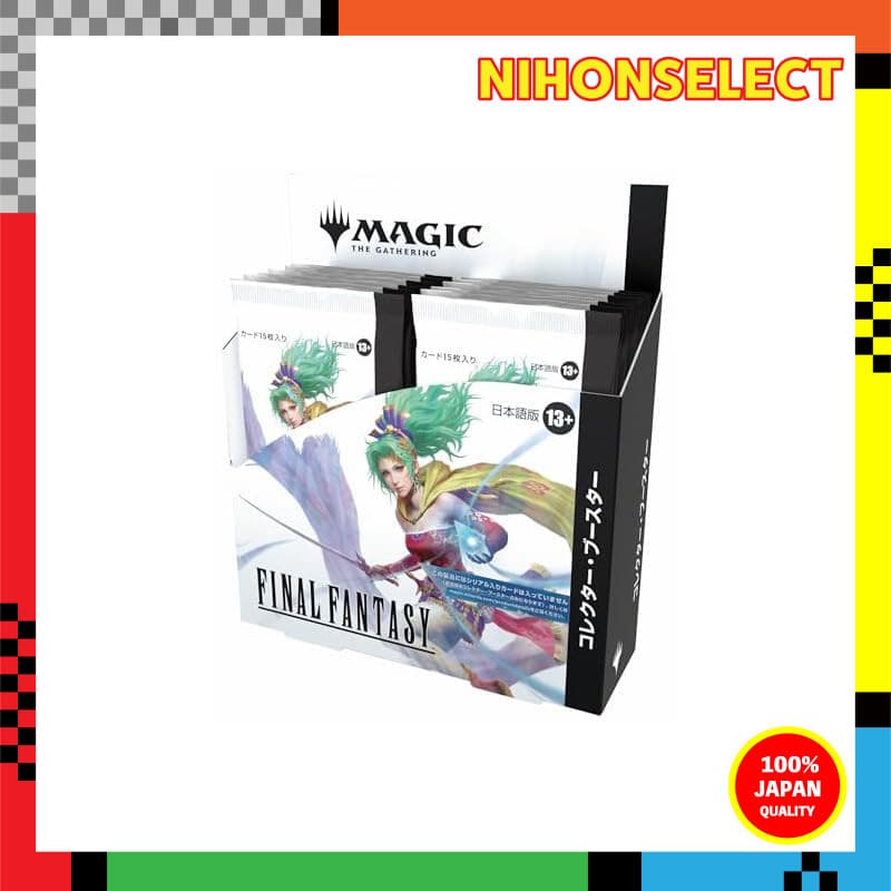Magic: The Gathering—FINAL FANTASY Booster de Colecionador, Edição Japonesa (Caixa com 12 Pacotes)