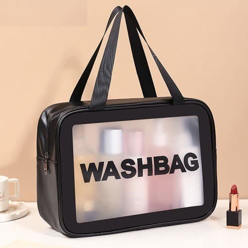 Necessaire Viagem Feminina Estojo Higiene Grande Maquiagem Perfume Creme Toalha Organizador