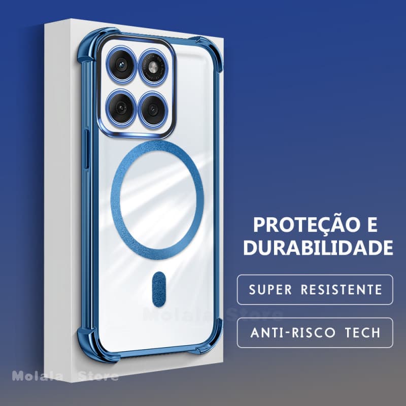 Motorola Edge 70 60 50 Fusion 60s Neo Edge50 Pro Moto G77 G56 G86 G06 G05 Anel De Metal Magnético TPU Airbag Capa De Tel
