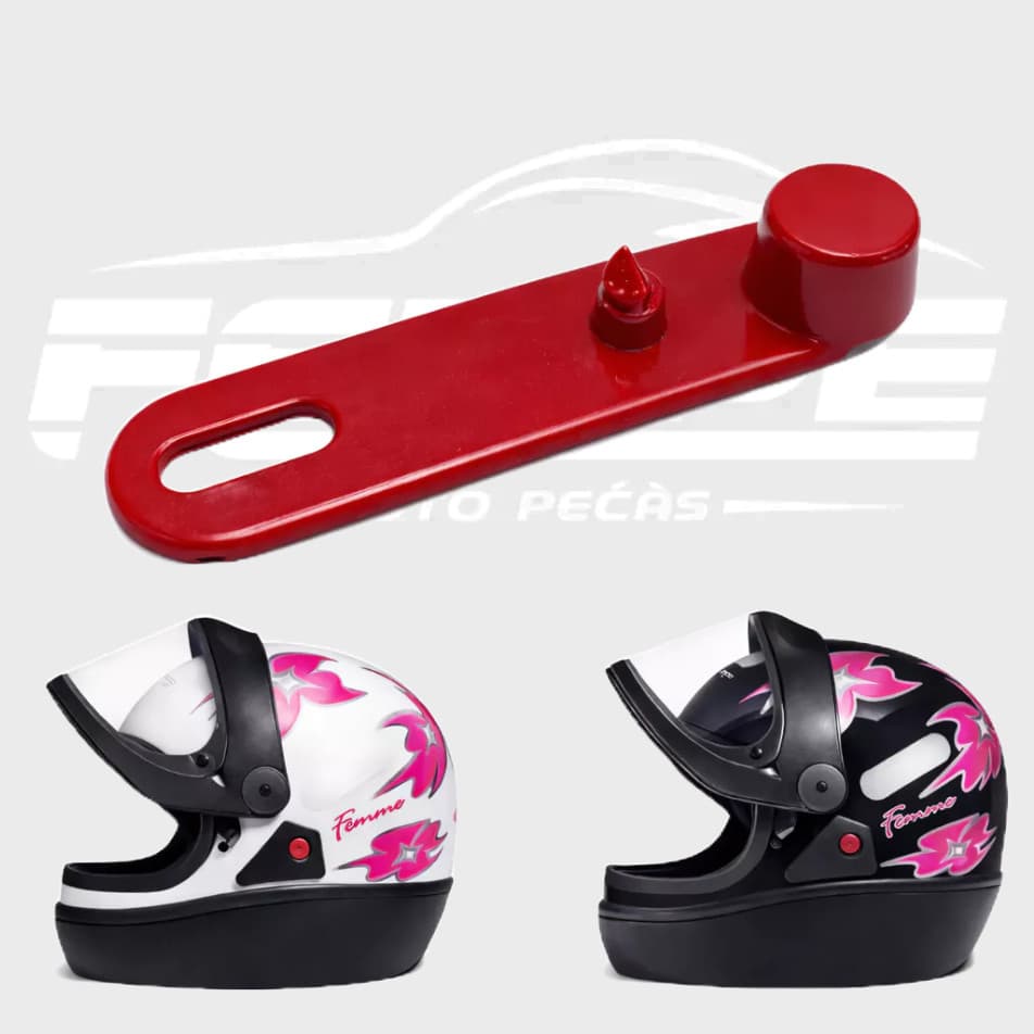 Botão de Reparo da Viseira  para Capacete San Marino / EBF Automático