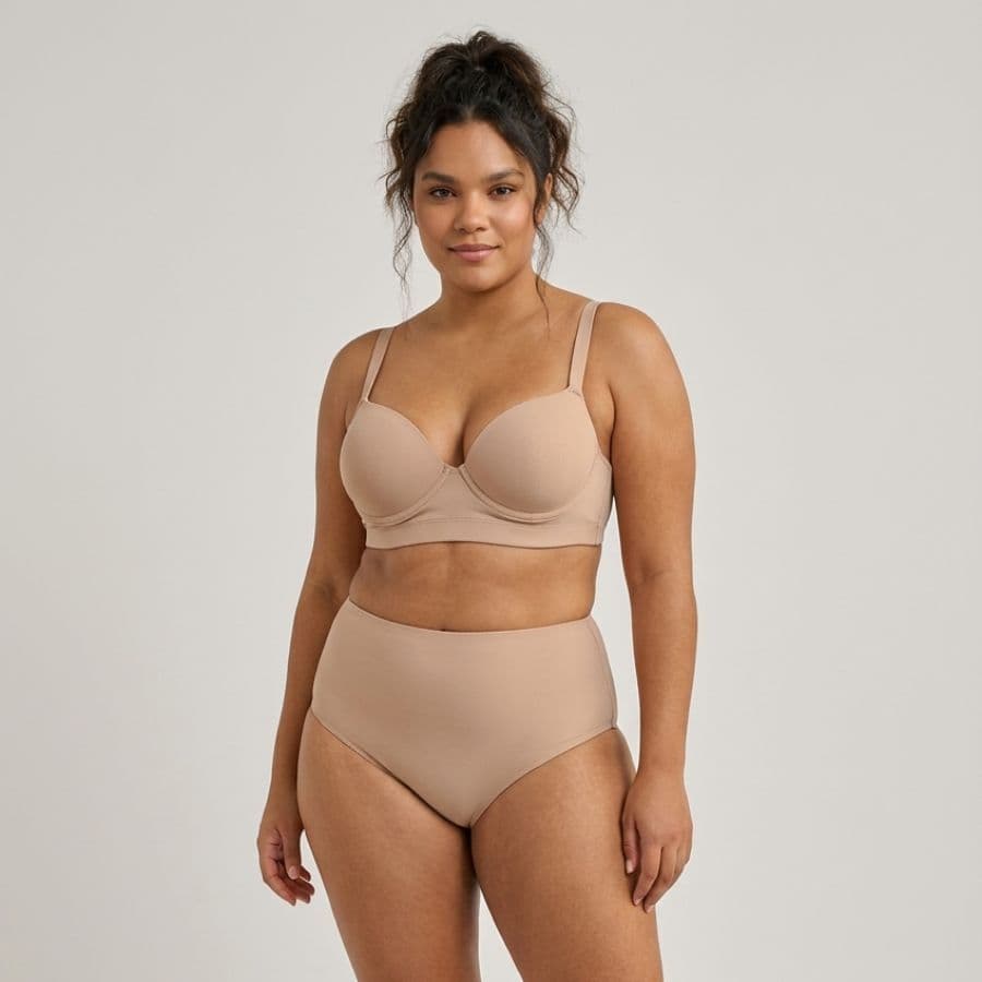 Kit 2 Conjuntos Plus Size Conforto Sutia Reforçado Microfibra