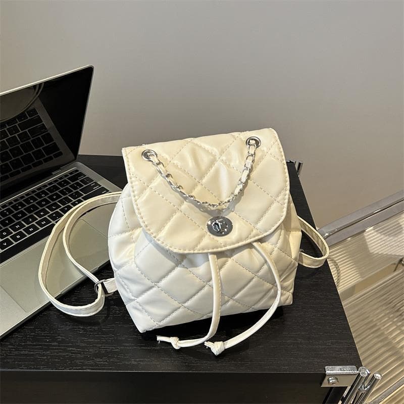 Hong Kong estilo Retro Street Wear novo estilo versão coreana mochila na moda simples nicho em relevo mochila menina sac
