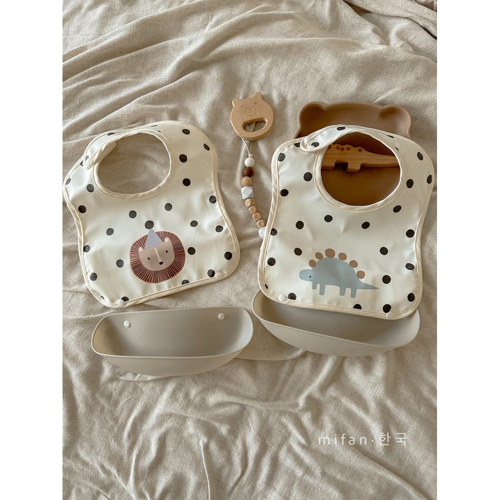 Ins novo estilo estilo coreano babador do bebê à prova dwaterproof água comer bolso descartável bebê independente comida