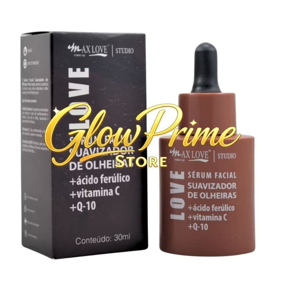 (V)✨ Sérum Facial Suavizador de Olheiras Max Love – Hidratação e Olhar RevitalizadoPNHF