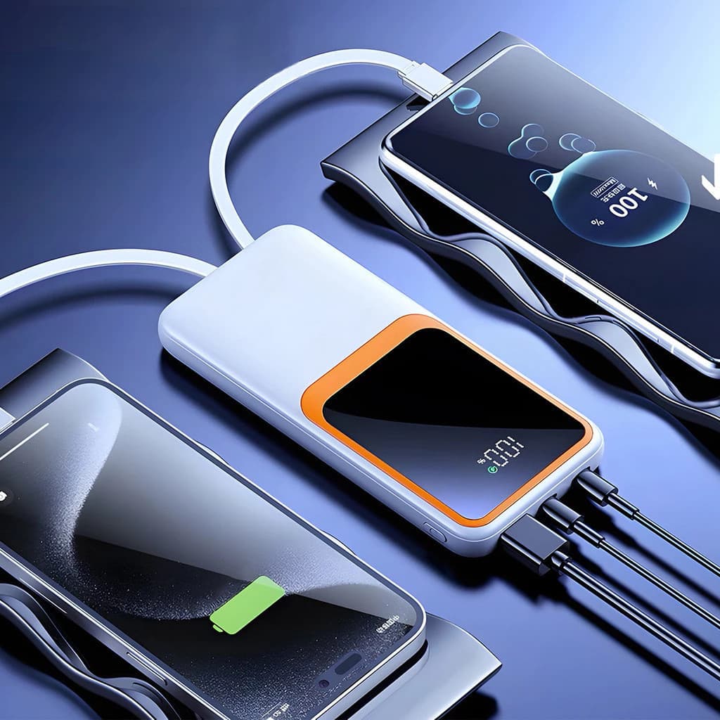 Carregador portátil de turbina de Carregador Portátil 22,5w 10000mah super rápido