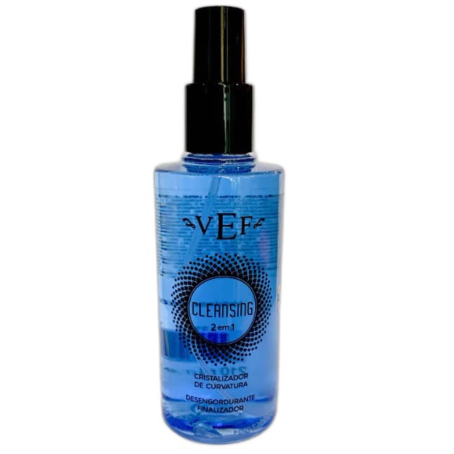 VEF CLEANSING 2 EM 1 CRISTALIZADOR E DESENGORDURANTE 210 ML