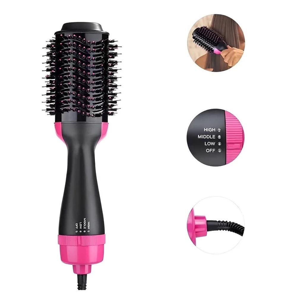 Escova Secadora Premium Profissional Seca Alisa Modela 110v