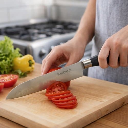 Faca Profissional Alta Precisão Corte Facas Chef Culinária 33cm
