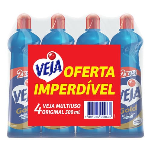 Limpador Unilever Veja Multiuso Tradicional Em Frasco 2000ml