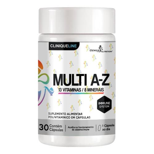 Vitamina Minerais Multi Az Revigora 30 Doses Polivitaminico Sem Sabor