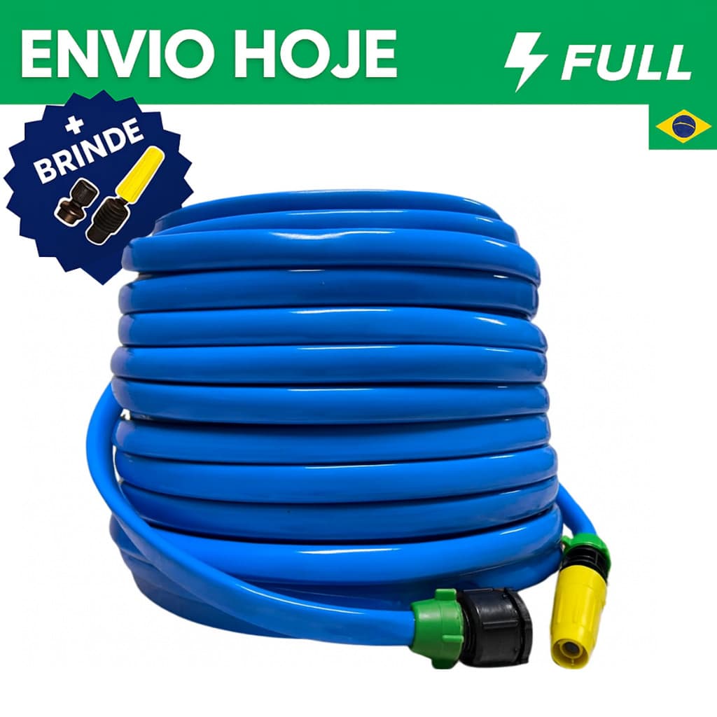 Mangueira de Jardim – Anti-Torção e Anti-Dobras Alta Resistência Lisa Quintal Jardim ENVIO IMEDIATO
