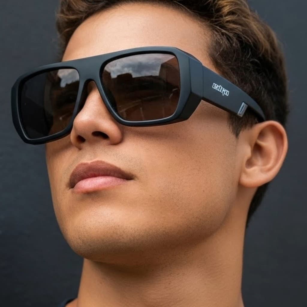 Óculos de Sol Polarizado Desert Point UV400 Masculino Estilo