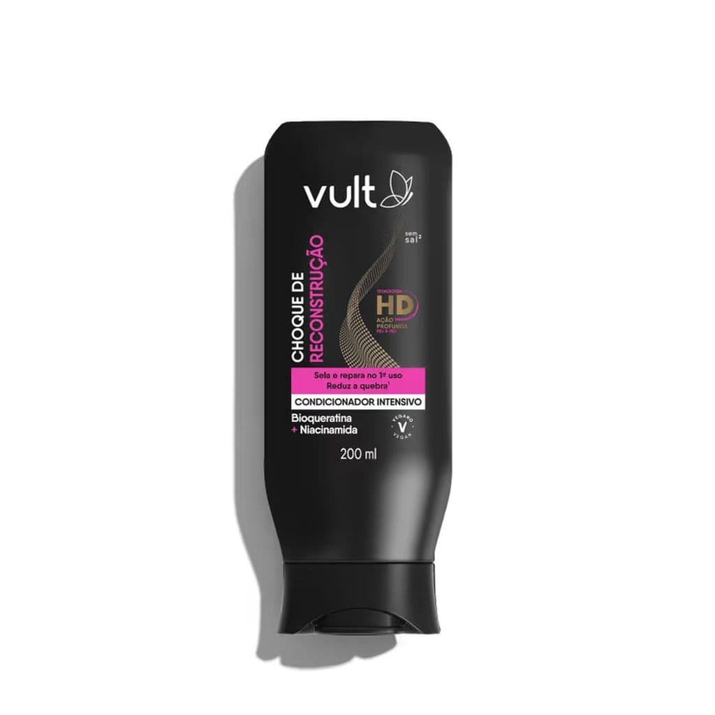 Condicionador Vult Cabelos Choque de Reconstrução 200ml