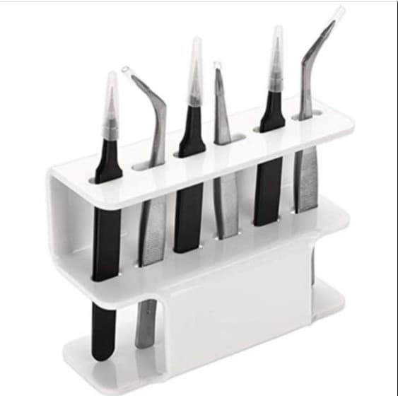 Suporte Com 6 Furos Para Pinças De Cílios Acessorios