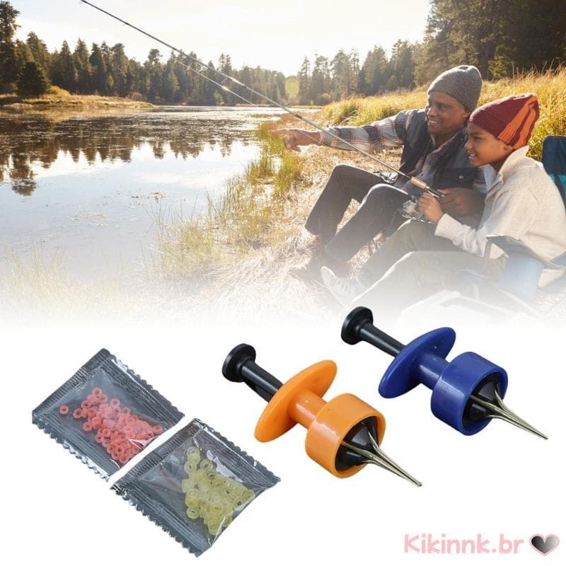 Pellet Baits Bander Faixa Borracha Equipamento Terminal Pesca Grosso