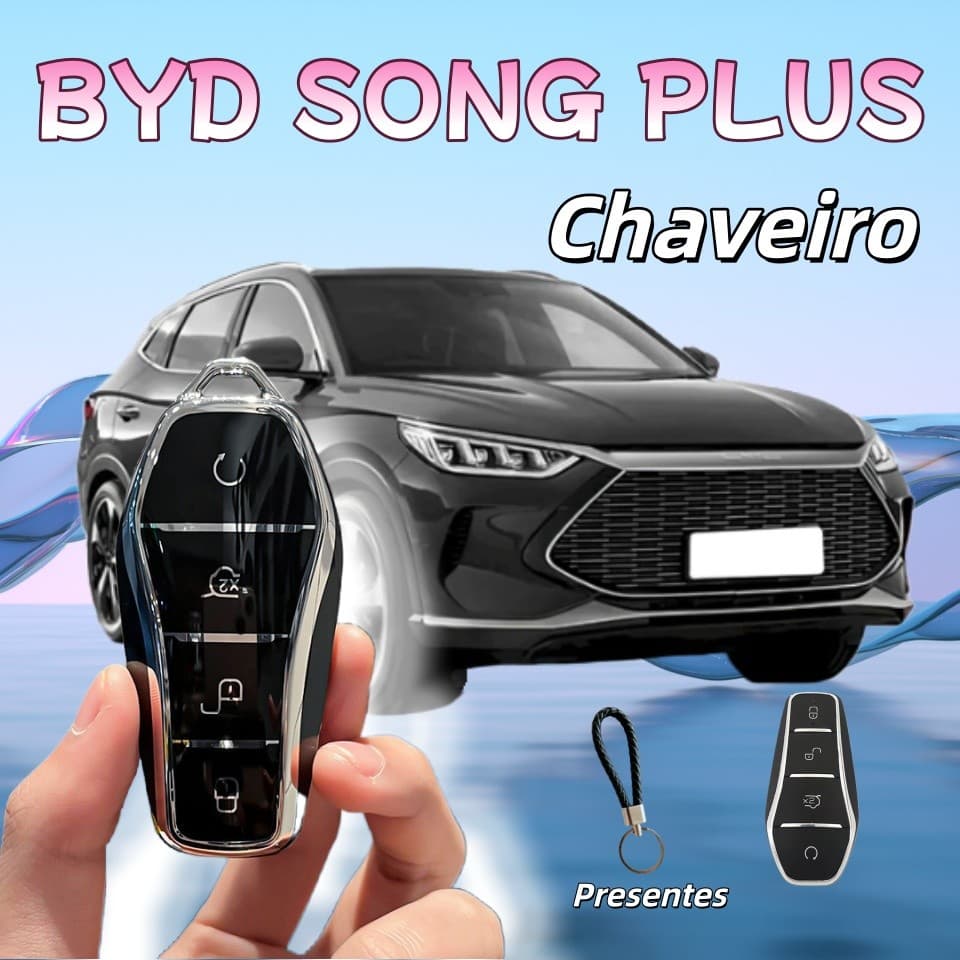 Capa chave byd Dolphin mini TPU Capa Do Estojo Com Chave Para BYD song plus