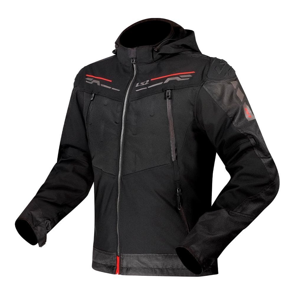 Jaqueta Ls2 Masculina Motociclista Zirconium Impermeável