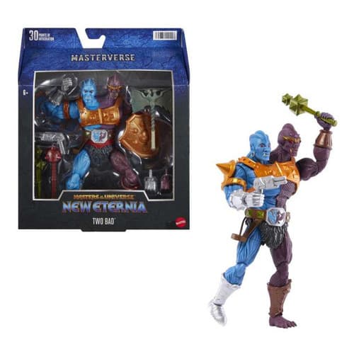 Boneco  Two Bad New Eternia Masters of the Universe - Mattel HLB59