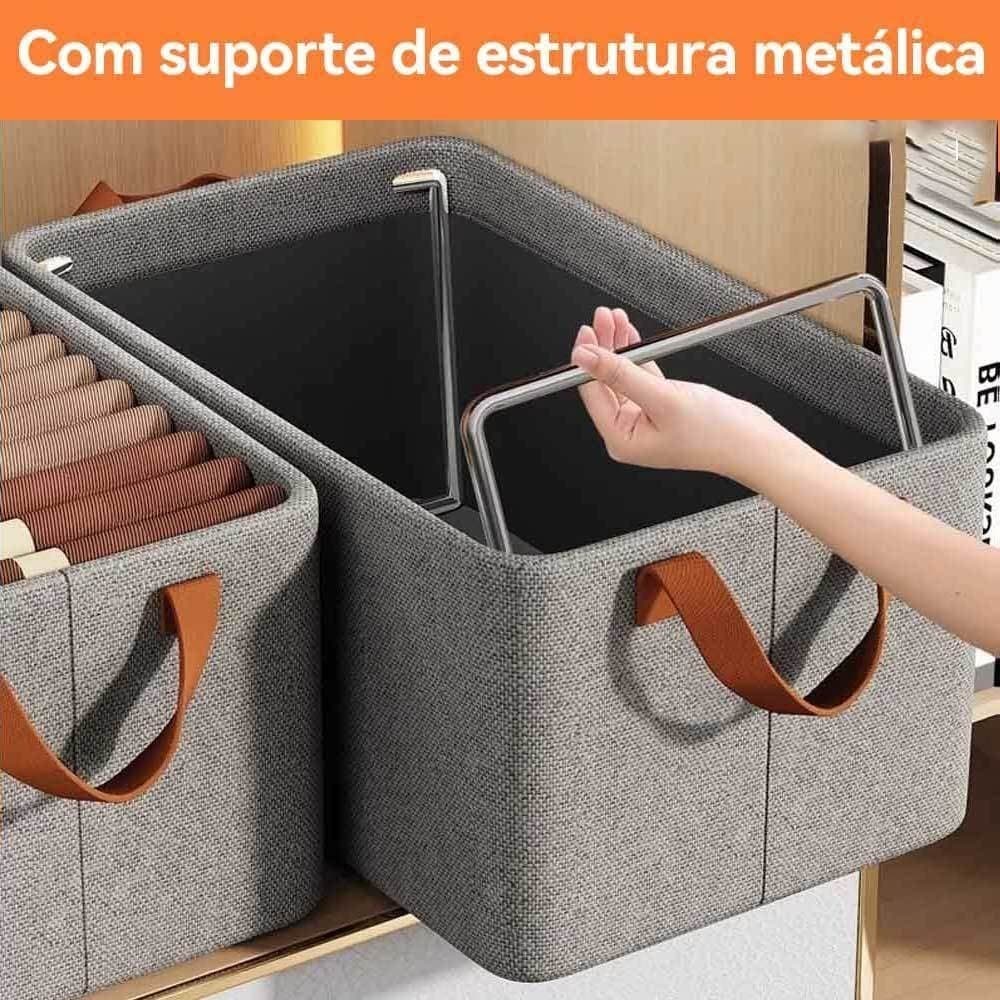 Caixa De Armazenamento De Roupas Arrumados Grade Dobrável Para Íntimas E Calças novo geracao