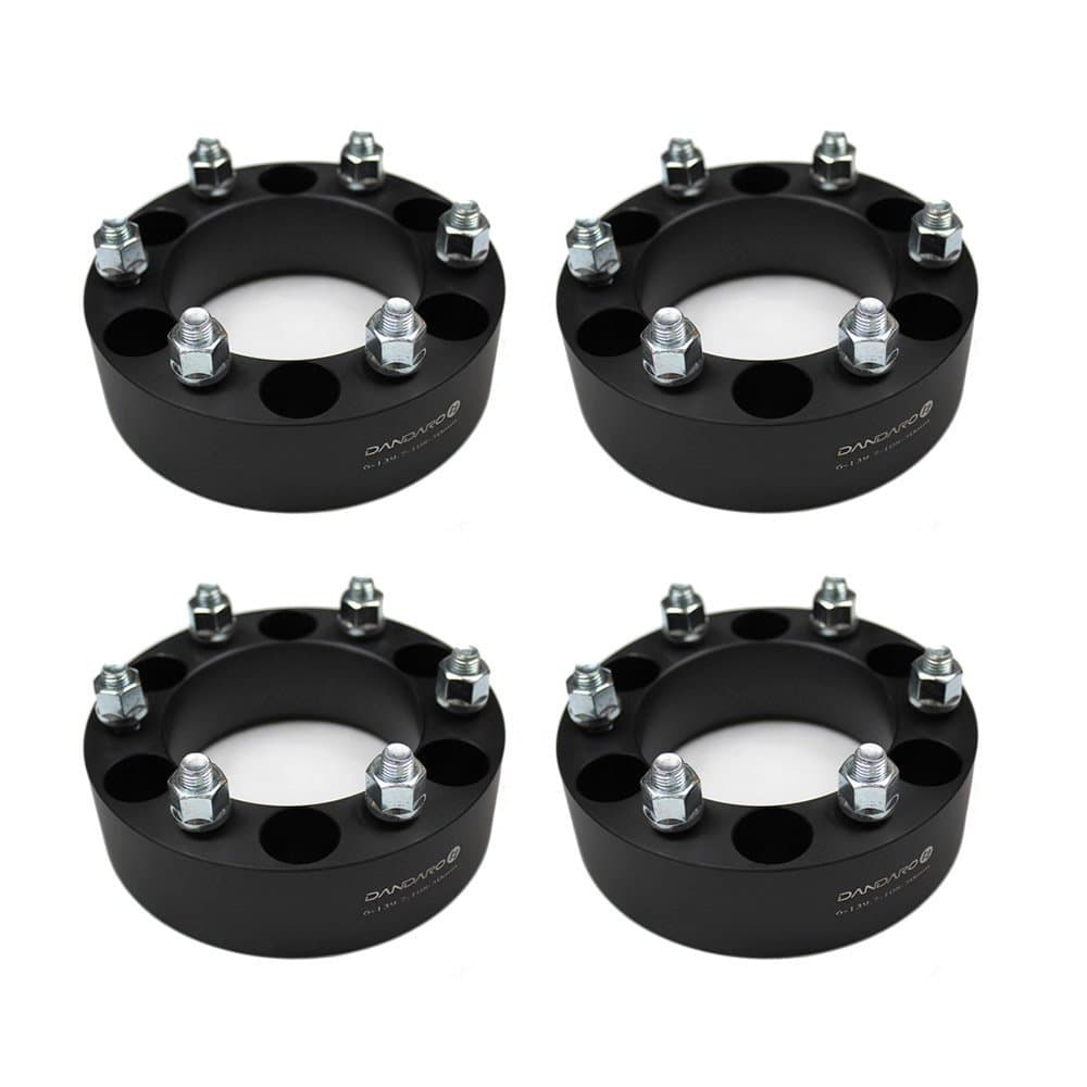 Kit 4- Alargador / Espaçador De Roda 50mm 6 Furos Troller 02/14, Hilux, L200, Pajero Sport, D-20