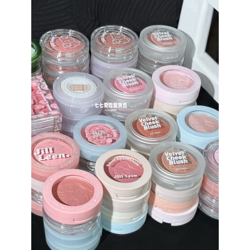 Quem sabe meu trabalho duro jill leen Blush pó de bebê monocromático carne rosa expansão cor jillleen