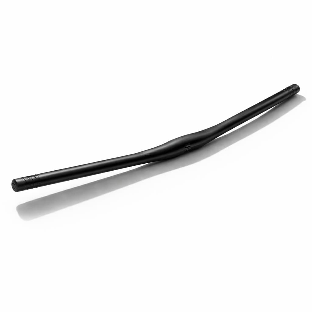Guidão Reto Flat 31.8 680mm Alumínio MTB Bike Backsweep 6°