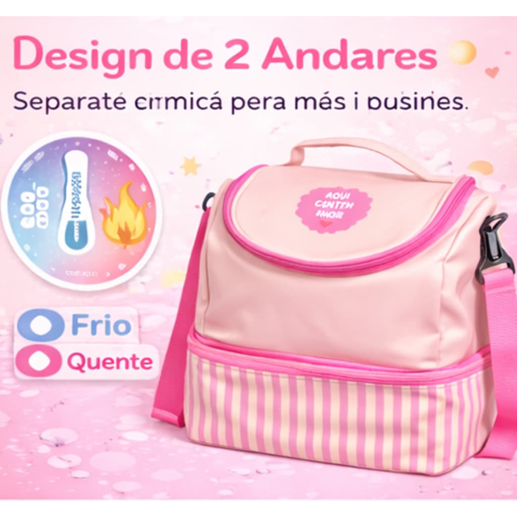 Bolsa Termica Expansível De Grande Capacidade Para Piquenique  Viagens Ao Ar Livre Na Praia