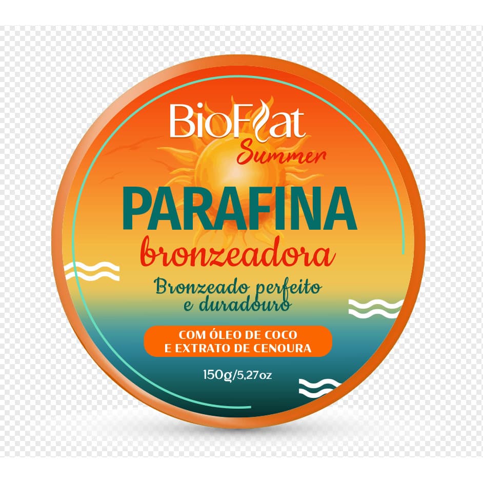 PARAFINA BRONZEADORA BIOFLAT 150G