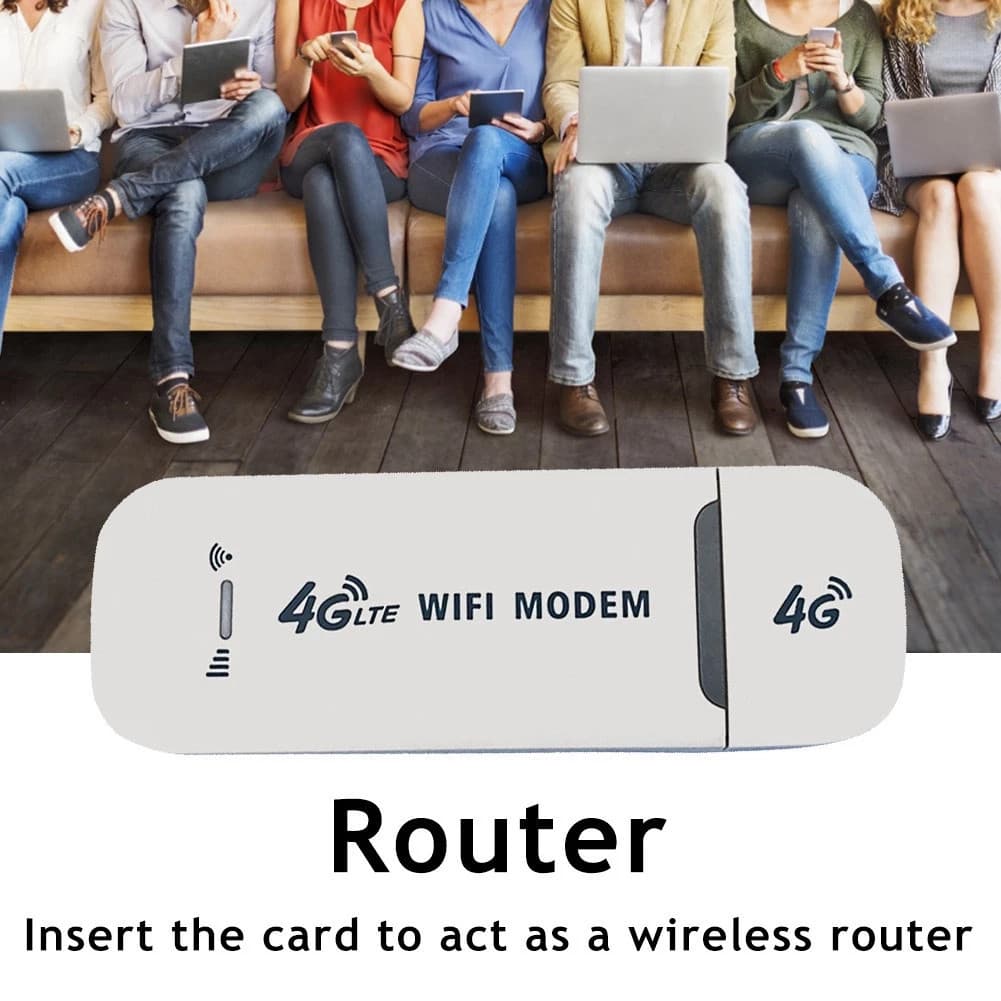 Lte Usb Dongle Modem WIFI 4g Roteador Sem Fio 150Mbps