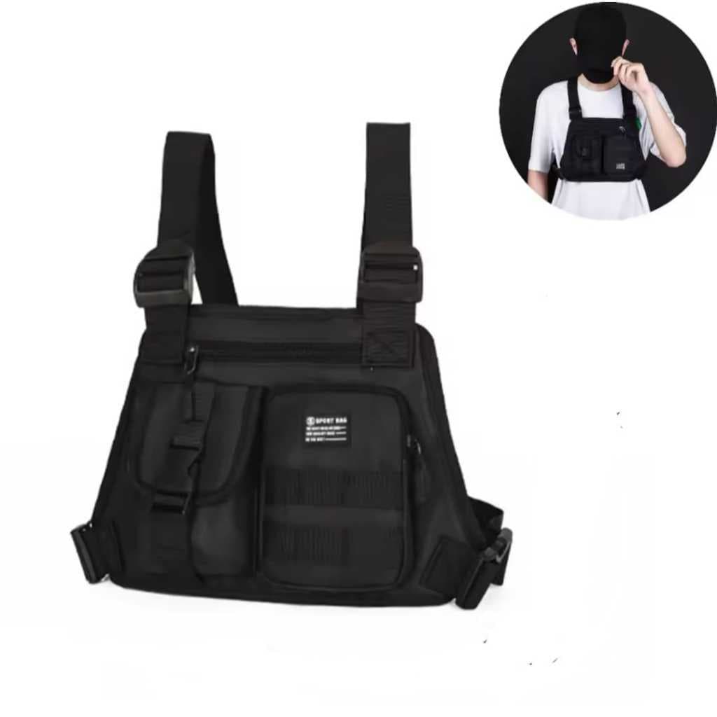 Bolsa Pochete Peitoral Impermeável para Atividades ao Ar Livre