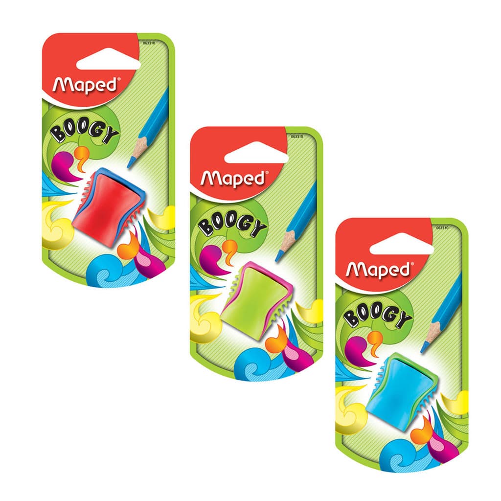 Apontador com coletor Boogy 1 furo 63310 Maped