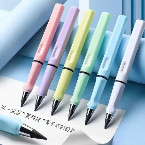 1/6 pcs Lápis Apagavel Infinito Nova tecnologia ilimitada escrita lápis Escrever/Desenha/Personaliza