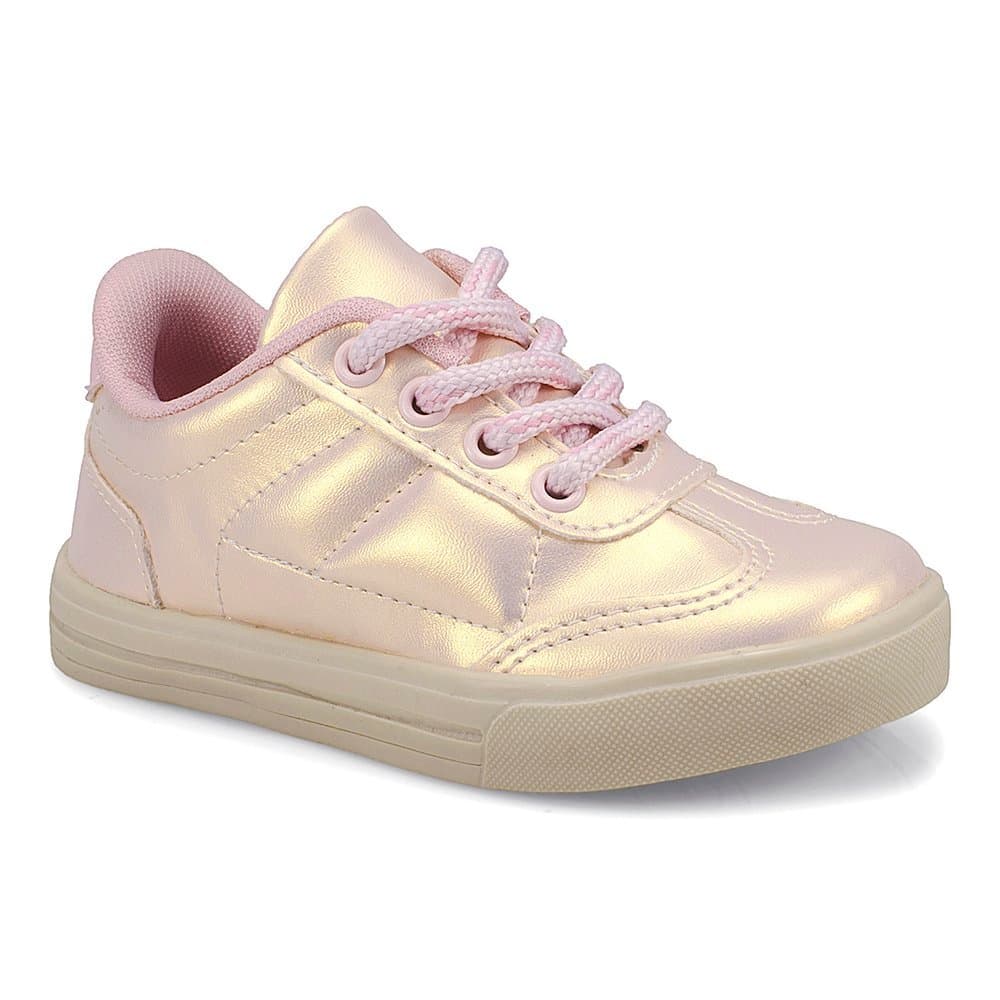 Tênis Infantil Feminino Samba Brilho Estiloso 20502 Pequito
