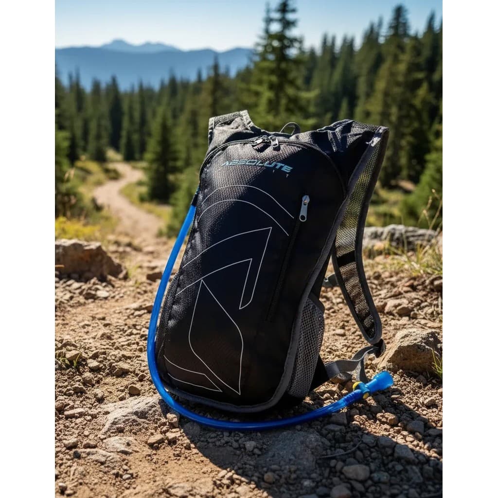Mochila Hidratação Absolute Nero Refil 2l Camelback Bike Mtb C/ Reservatorio Refletivo