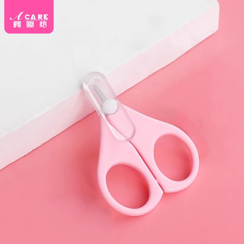 Cortador de unhas/bebê AA1S45-Young crianças tesoura segurança do bebê Anti-beliscão cortador de unhas pequeno cocô