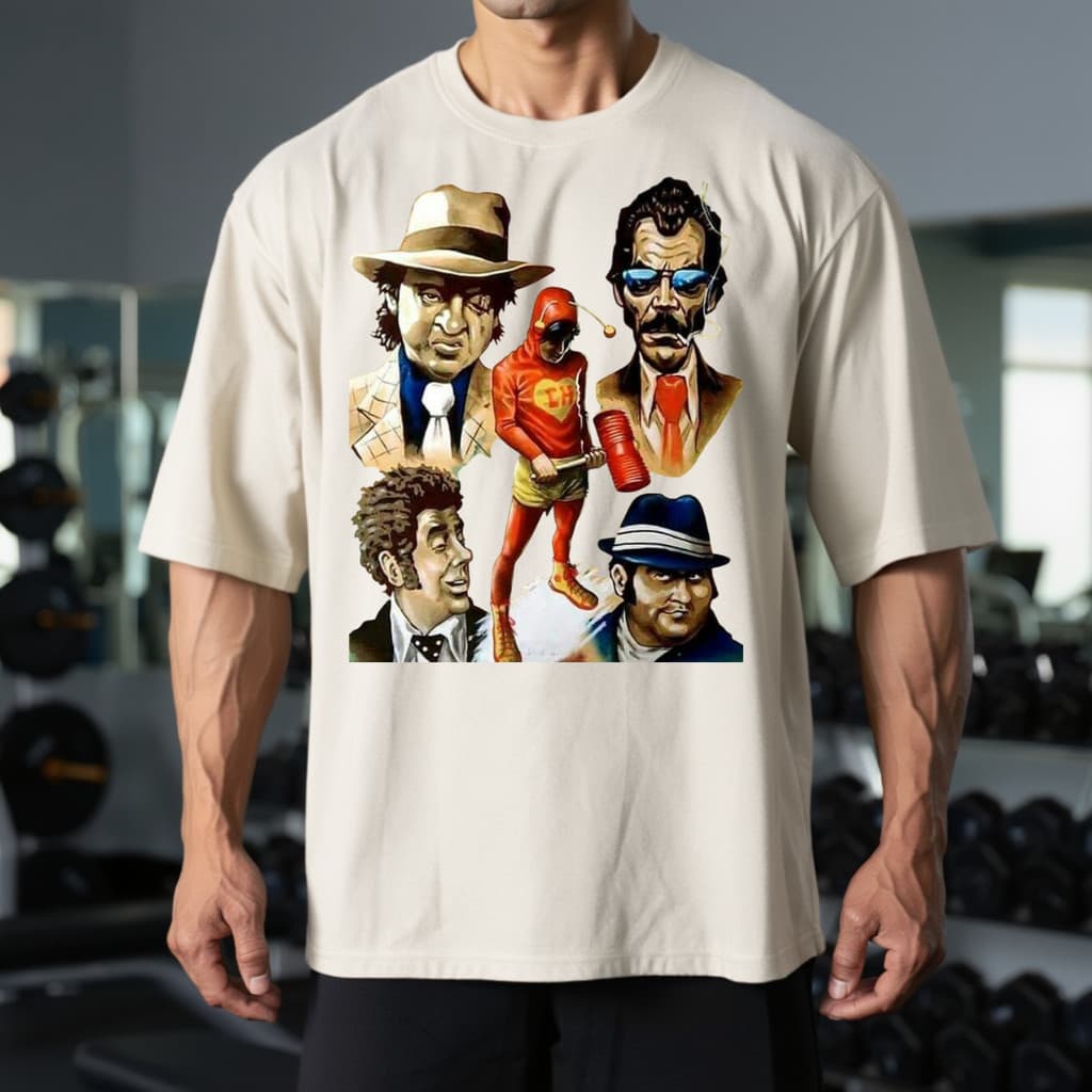 Camiseta Chapolim Colorado E Seus Viloes Meme Engraçado  Regular Disponivel Em Plus size E Oversizide