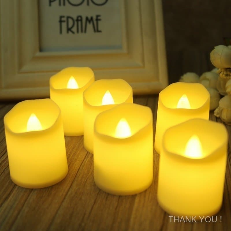 50/72/96 Pcs Velas LED, Luzes De DecoraçãO Sem Fogo, Perfeitas Para DecoraçãO De Dia Dos Namorados E AniversáRio