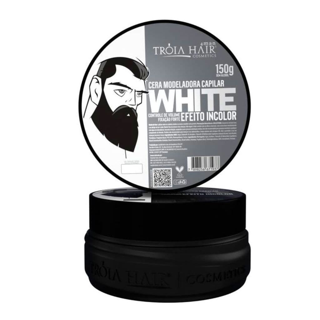 Cera Capilar Modeladora Incolor 150g Tróia Hair