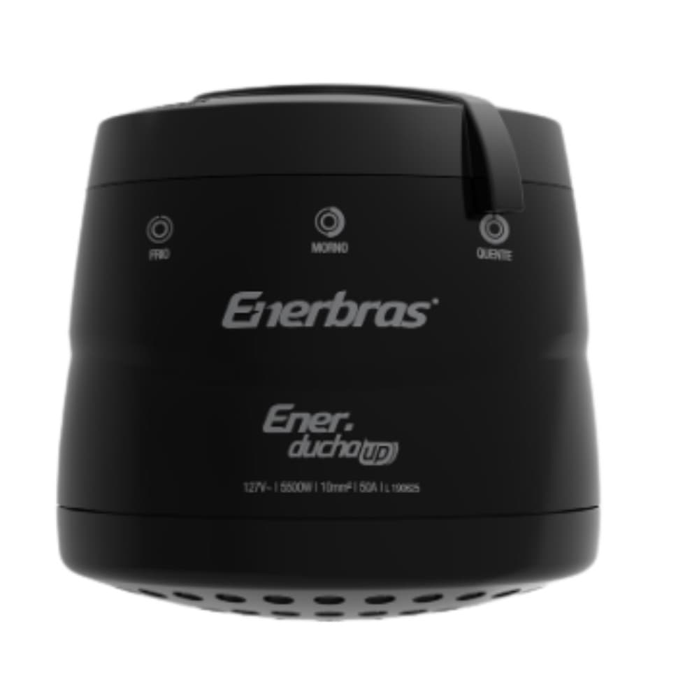 Chuveiro Eletrico Enerducha 3T UP 5500W 127V Preto
