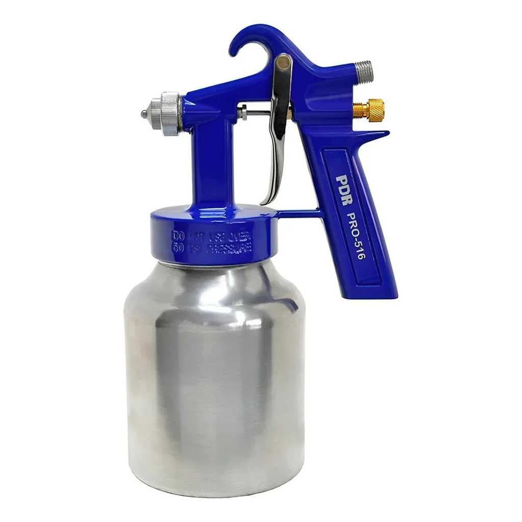 Pistola De Pintura Ar Direto Pro-516 Pdr Bico 1,2mm 1litro Cor Azul