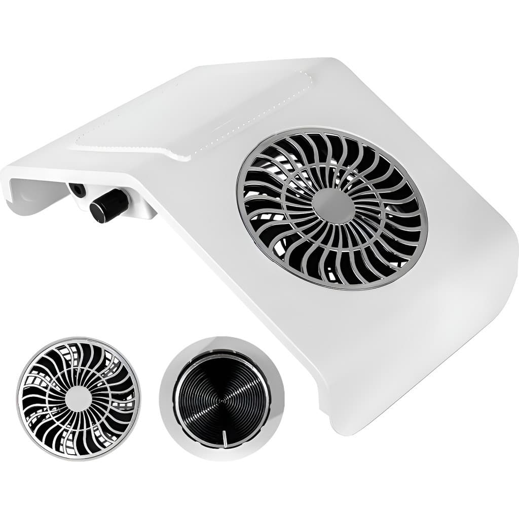 Sugador Coletor  De Pó Para Unhas Gel Acrigel Compacto Cooler Branco 127/220v