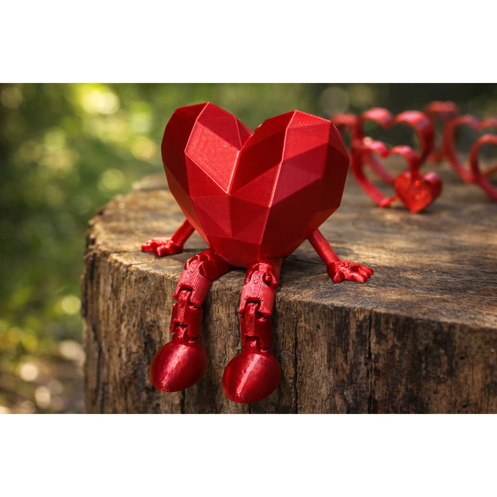 Coração Articulado 3d Dia Dos Namorados/mães Presente