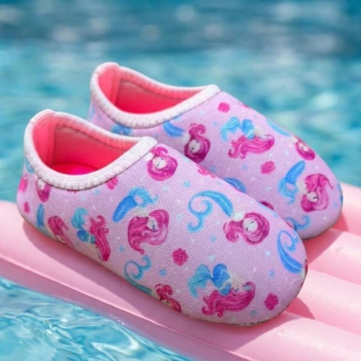Sapatilha Aquática Antiderrapante Infantil Menina Bebê Areia Praia Piscina Envio Rápido