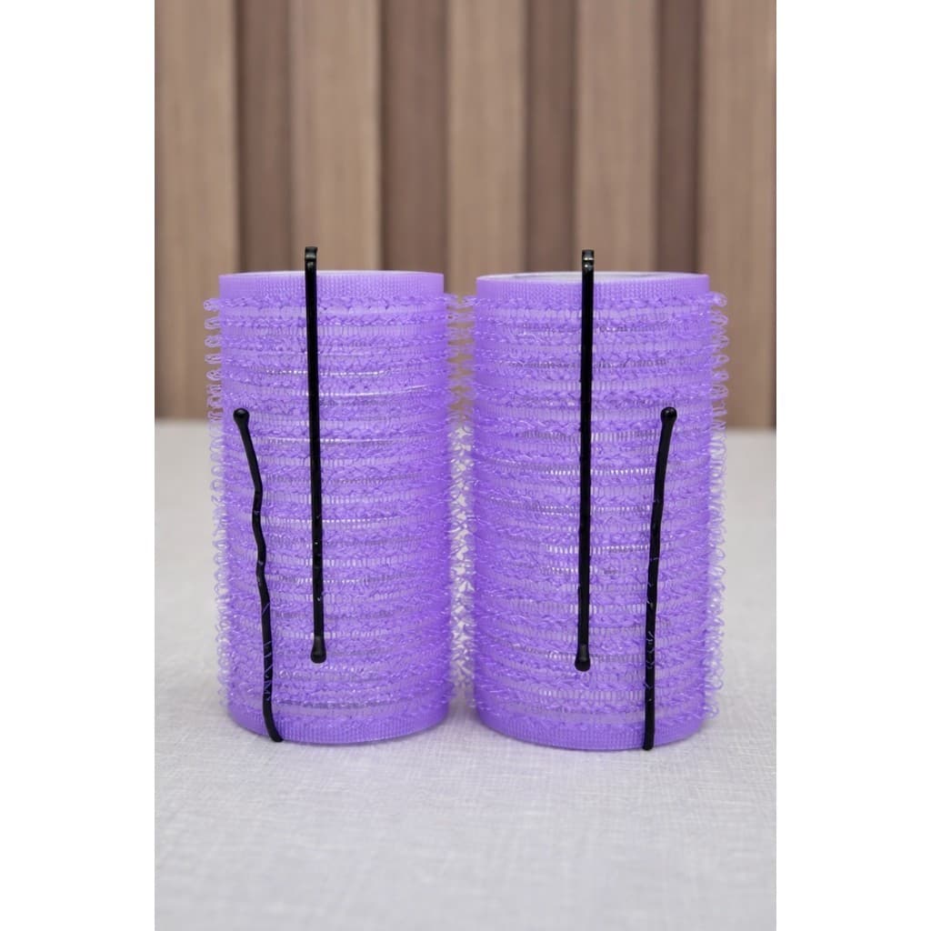 Bobs com 2 Grampos e Velcro Profissional Kit Modelador de Cabelo Volume Perfeito