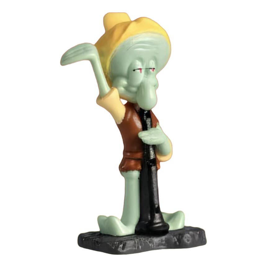 Boneco Lula Molusco Bob Esponja Burger King 2025