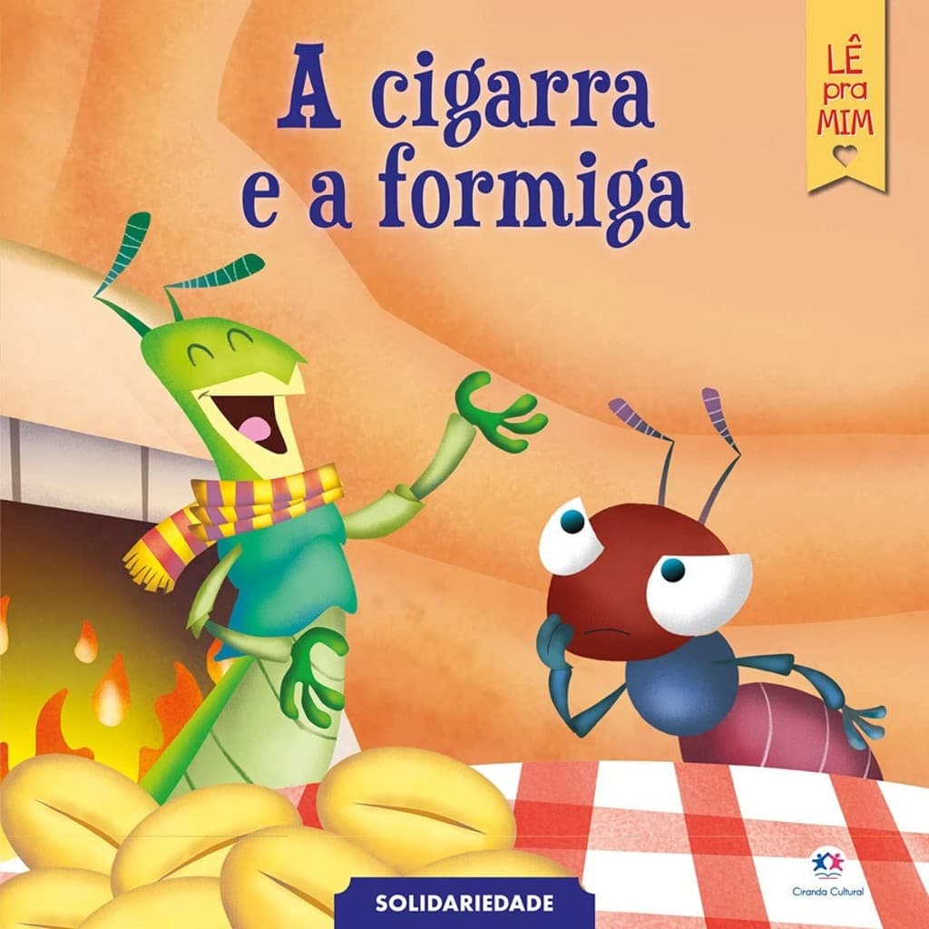 Livrão A Cigarra E A Formiga | Lê pra Mim | Ciranda Cultural